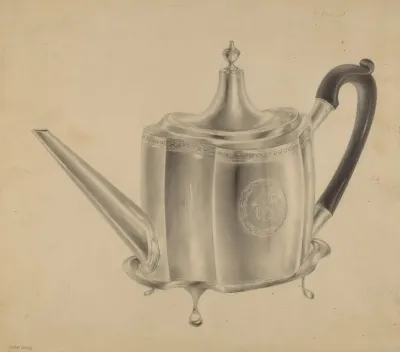 Silver Teapot 46