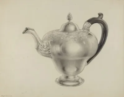 Silver Teapot 48