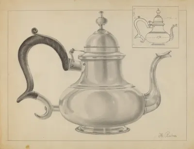 Silver Teapot 49