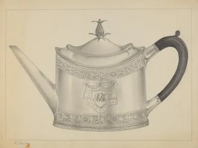 Silver Teapot 50