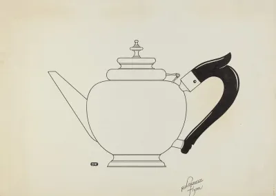 Silver Teapot 54