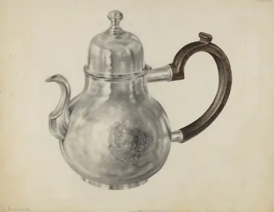 Silver Teapot 57