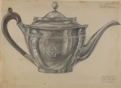 Silver Teapot 58