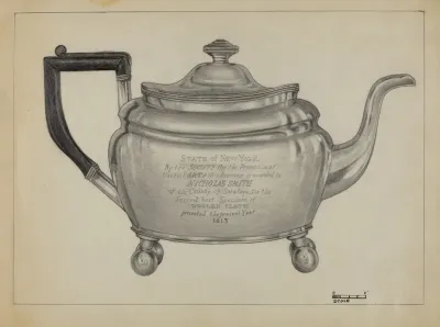 Silver Teapot 59