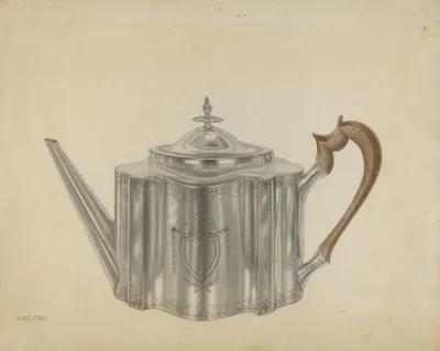 Silver Teapot 61