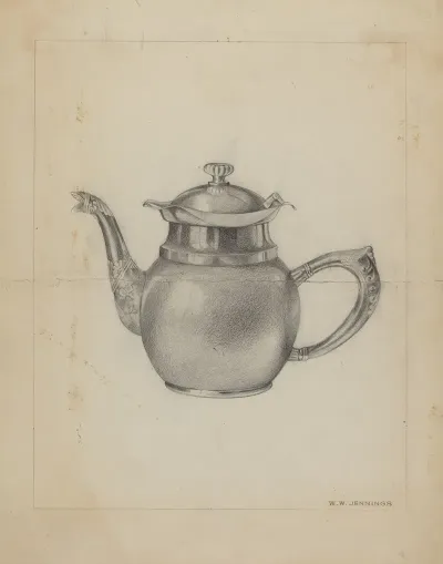Silver Teapot 69