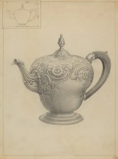 Silver Teapot 7