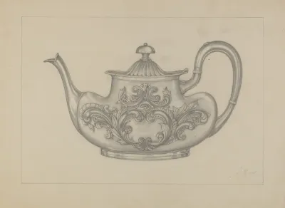 Silver Teapot 8
