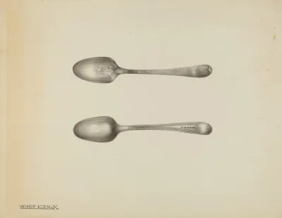 Silver Teaspoon 10