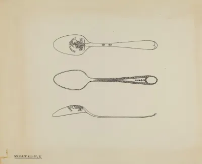 Silver Teaspoon 11