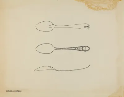 Silver Teaspoon 12