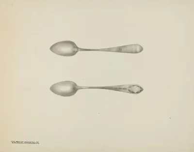 Silver Teaspoon 15