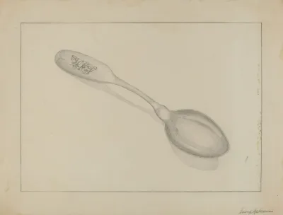 Silver Teaspoon 6