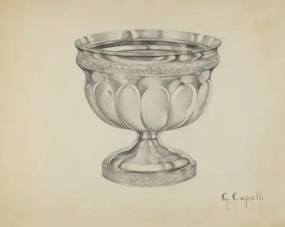 Silver Waste Bowl