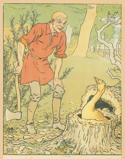 Simpleton Discovers The Golden Goose