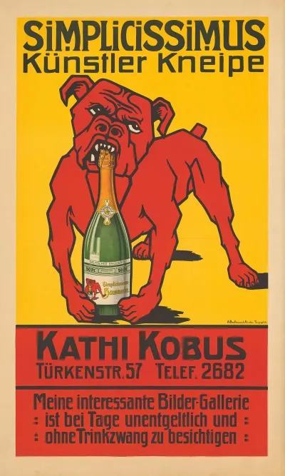 Simplicissimus Kunstler Kneipe Kathi Kobus