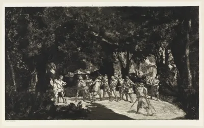 Simplicius Unter Den Soldaten Intermezzi Opus Iv Blatt 9