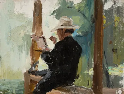 Singer Yershov While Painting