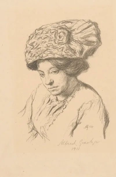 Sinnendes Madchen