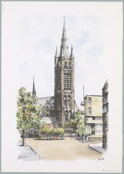 Sint Vitus Kerk Met Hotel