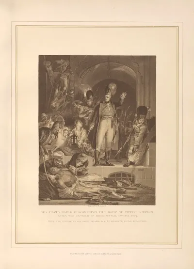 Sir David Baird Discovering The Body Of Tippoo Sultaun Sir David Wilkie