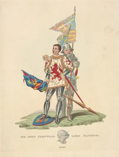 Sir John Cornwall Lord Fanhope A D 1442