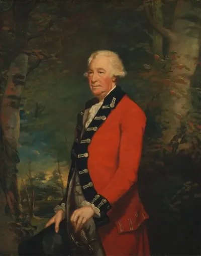 Sir Ralph Milbanke Bt In The Uniform Of The Yorkshire North Riding Militia