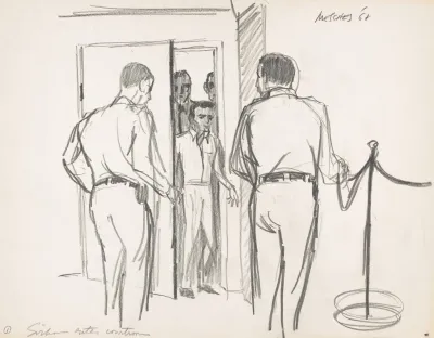 Sirhan B Sirhan Entering A Courtroom Possibly For Arraignment For The Assassination Of Democratic Party Presidential Candidate Senator Robert F Kennedy On June 5 1968 At The Ambassador Hotel I