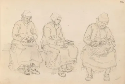 Sittende Kvinner Mora