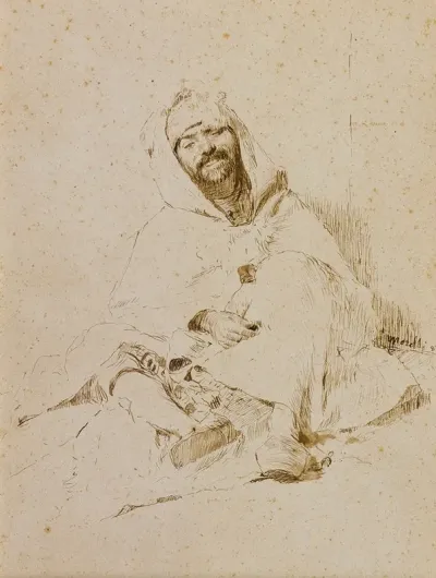 Sitting Arab