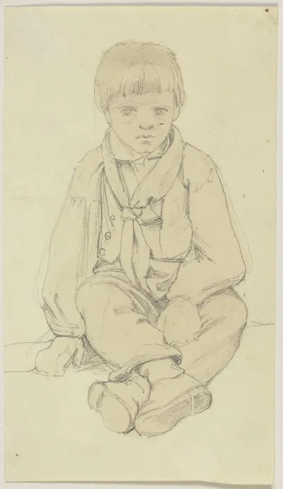 Sitting Boy 2