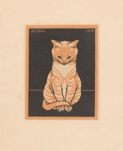 Sitting Cat 2