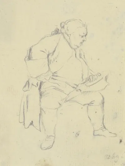 Sitting Fat Man