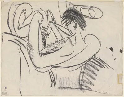 Sitting Female Nude 7
