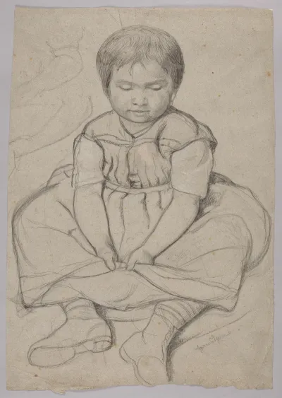 Sitting Girl 5