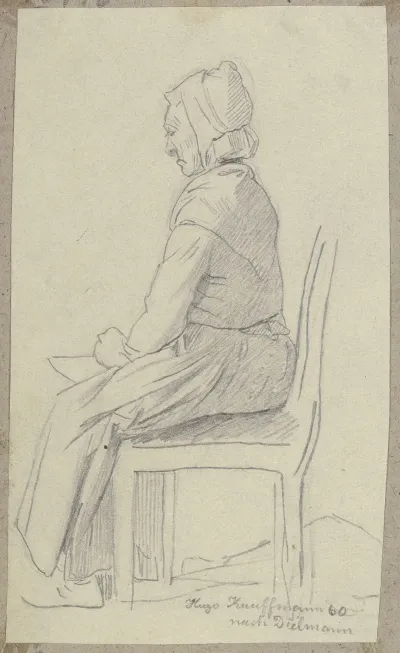 Sitting Old Woman 2