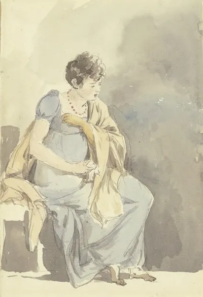 Sitting Woman 11