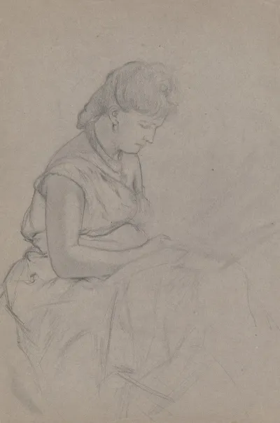 Sitting Woman 13