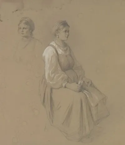 Sitting Woman 14