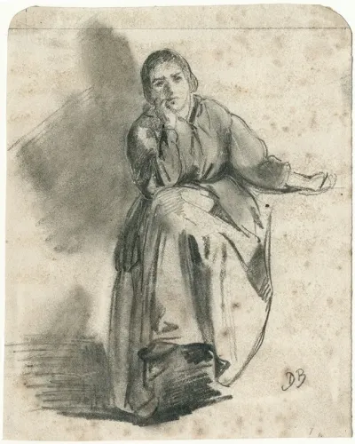 Sitting Woman 6