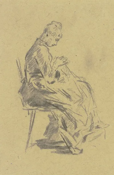Sitting Woman 7