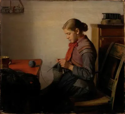 Skagen Girl Maren Sofie Knitting
