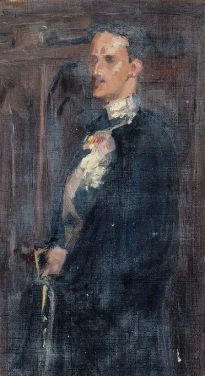 Skecth For The Portrait Of Prince Carl 2