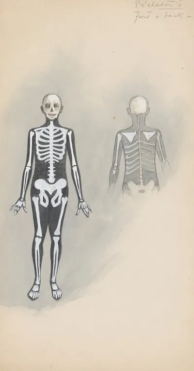 Skeletons Front Back