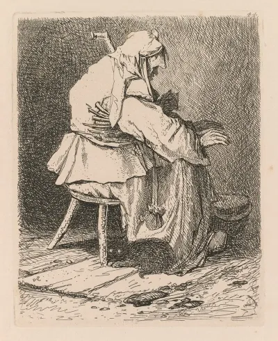 Sketch After Rembrandt