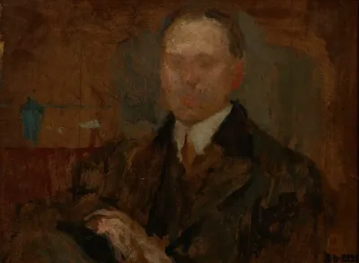 Sketch For A Male Portrait