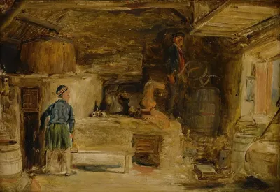Sketch For A Whisky Still At Lochgilphead