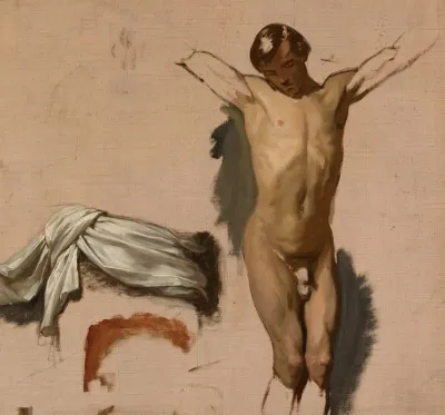 Sketch For Crucifixion