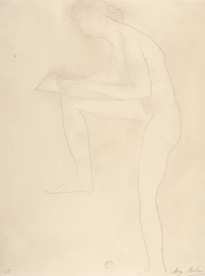 Sketch For Figure On Whistler Monument
