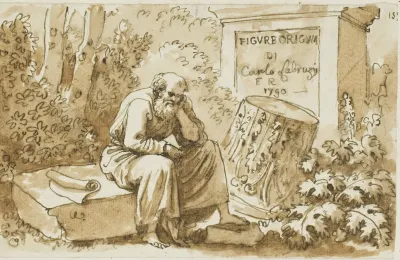 Sketch For Frontispiece To Figure Originali